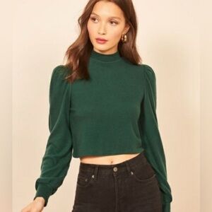 Reformation Kelly Puff Long Sleeve